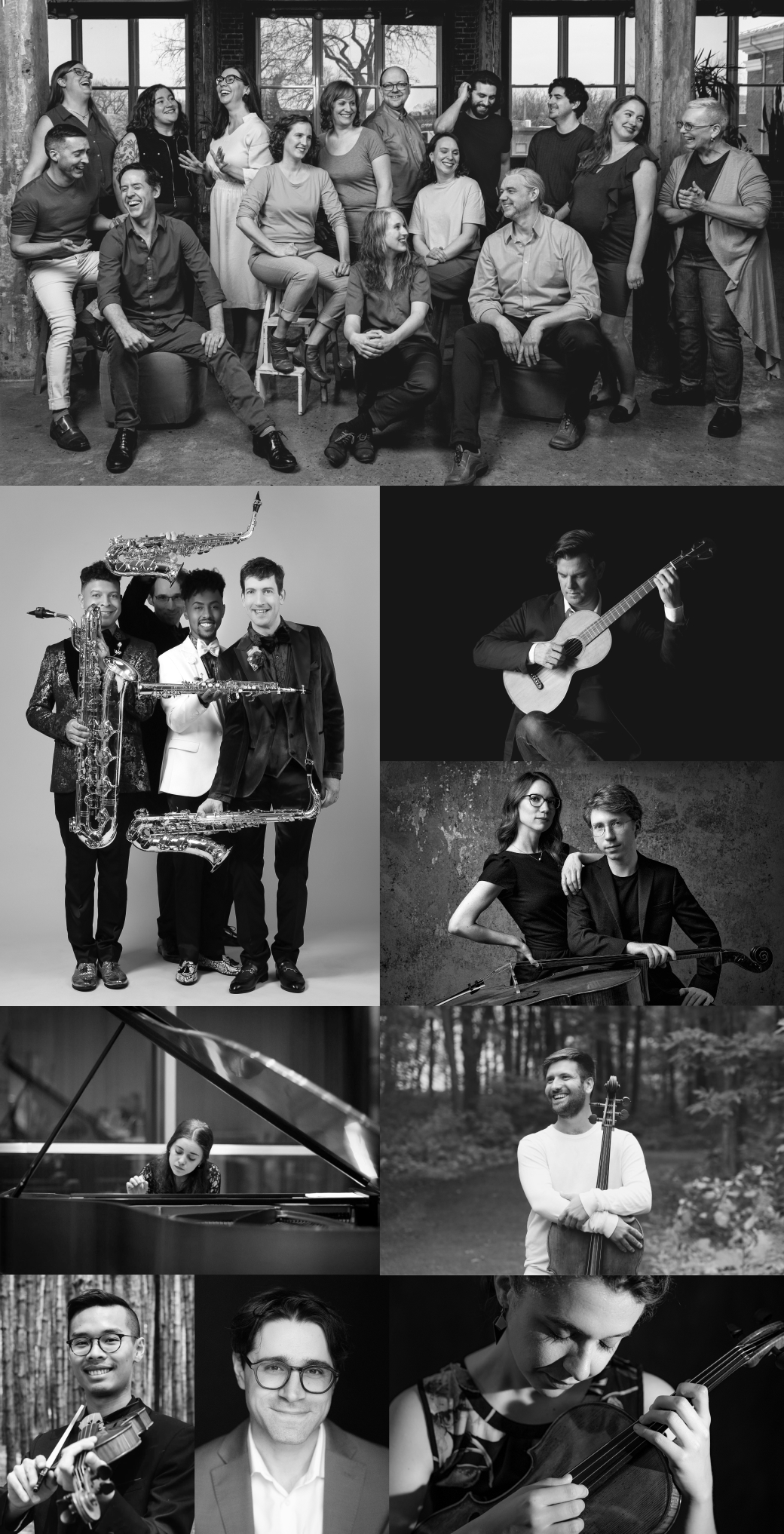 Photos des artistes
